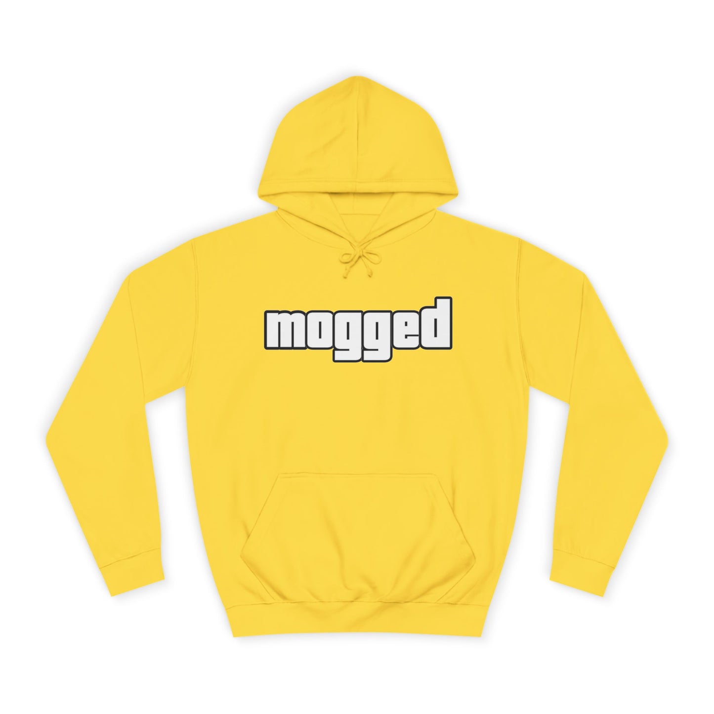 ,,Mogged" Unisex College Hoodie - FreakyFits