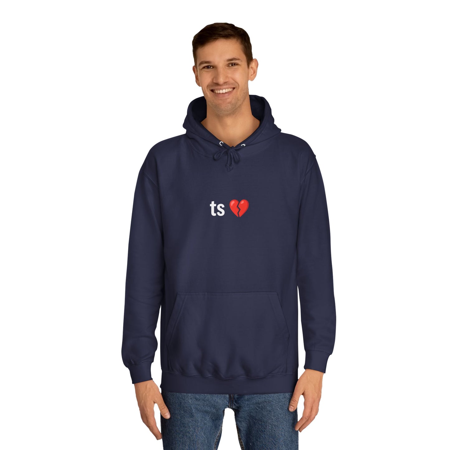 ,,ts π" Unisex College Hoodie - FreakyFits