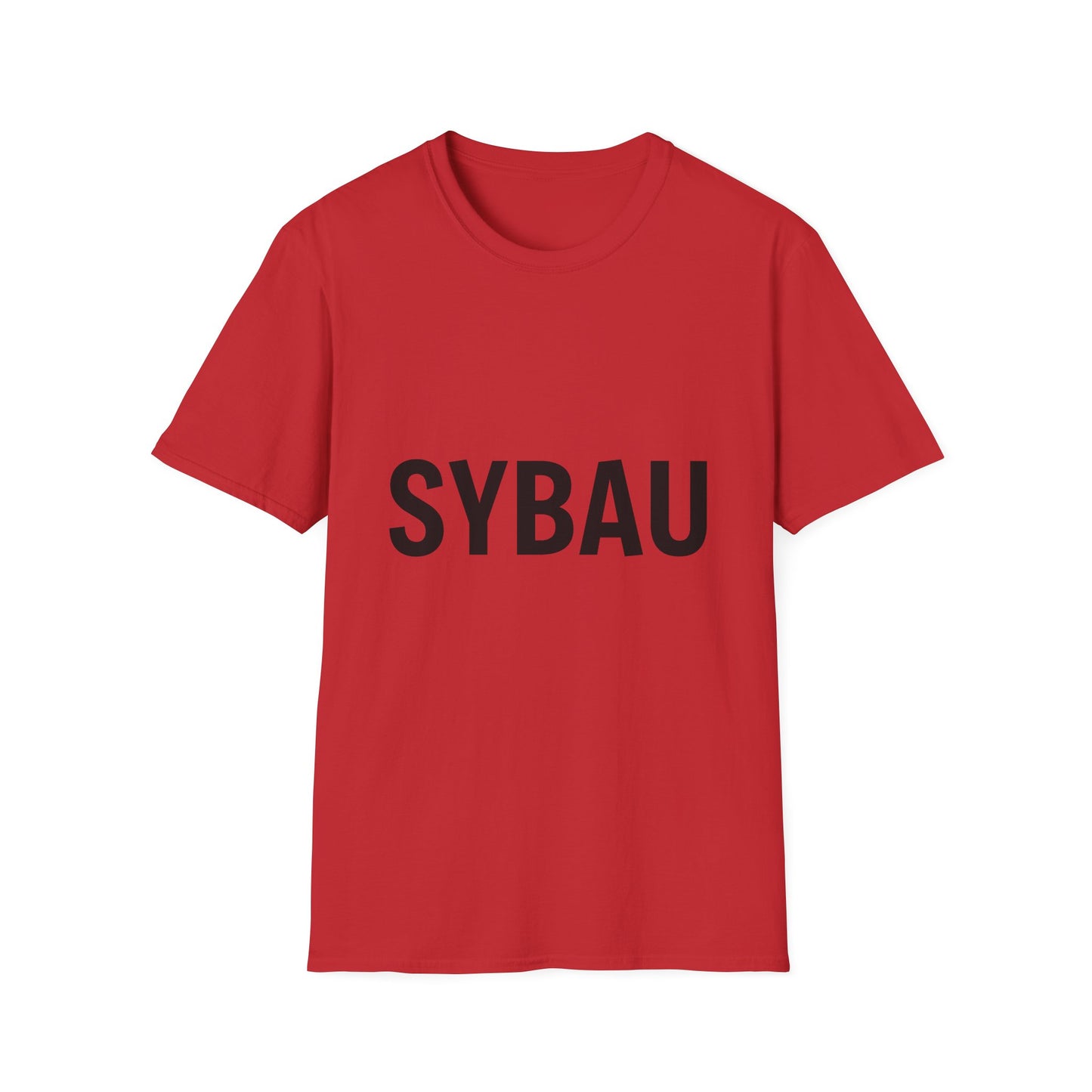 ,,SYBAU 💔" Unisex Softstyle T-Shirt - FreakyFits