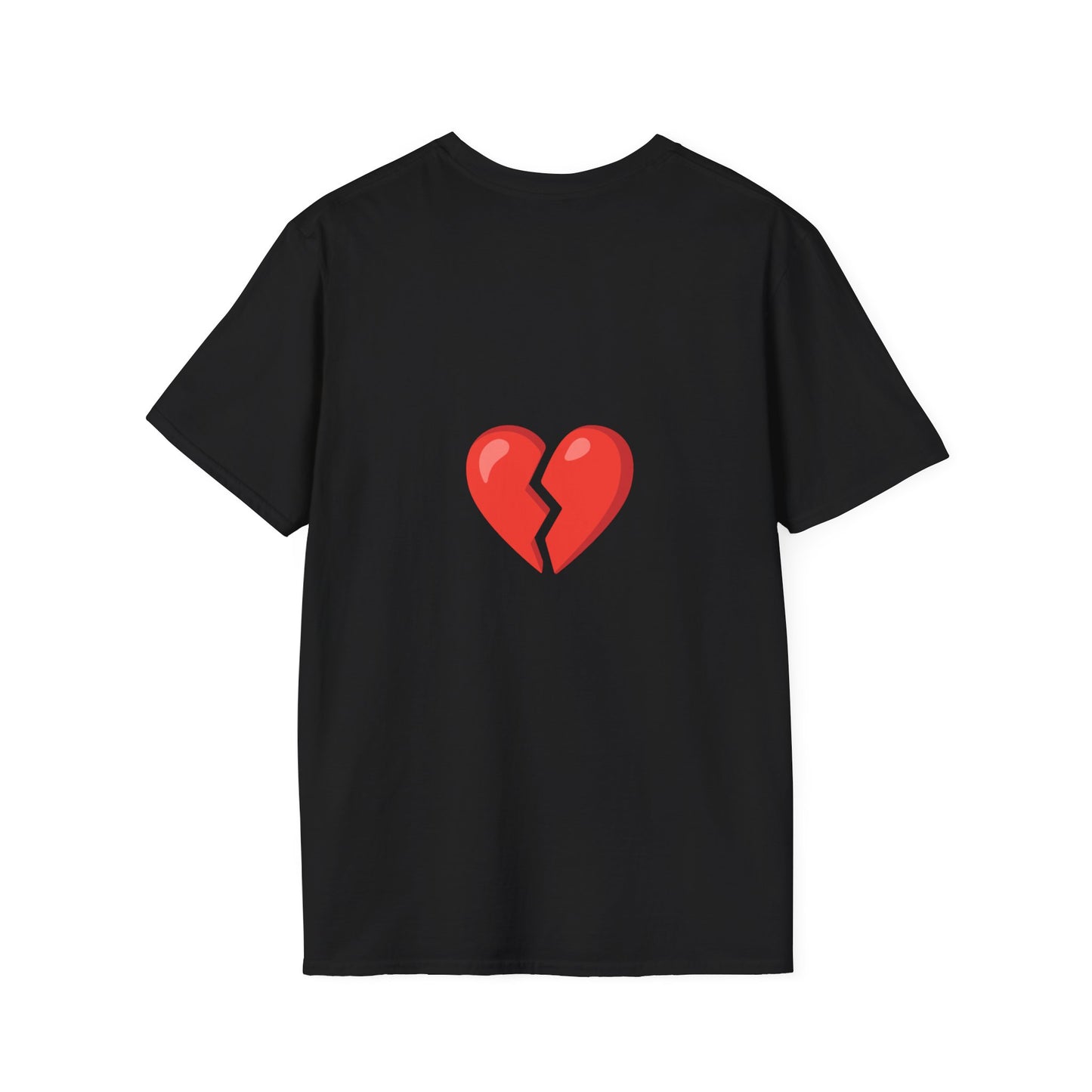 ,,SYBAU 💔" Unisex Softstyle T-Shirt - FreakyFits