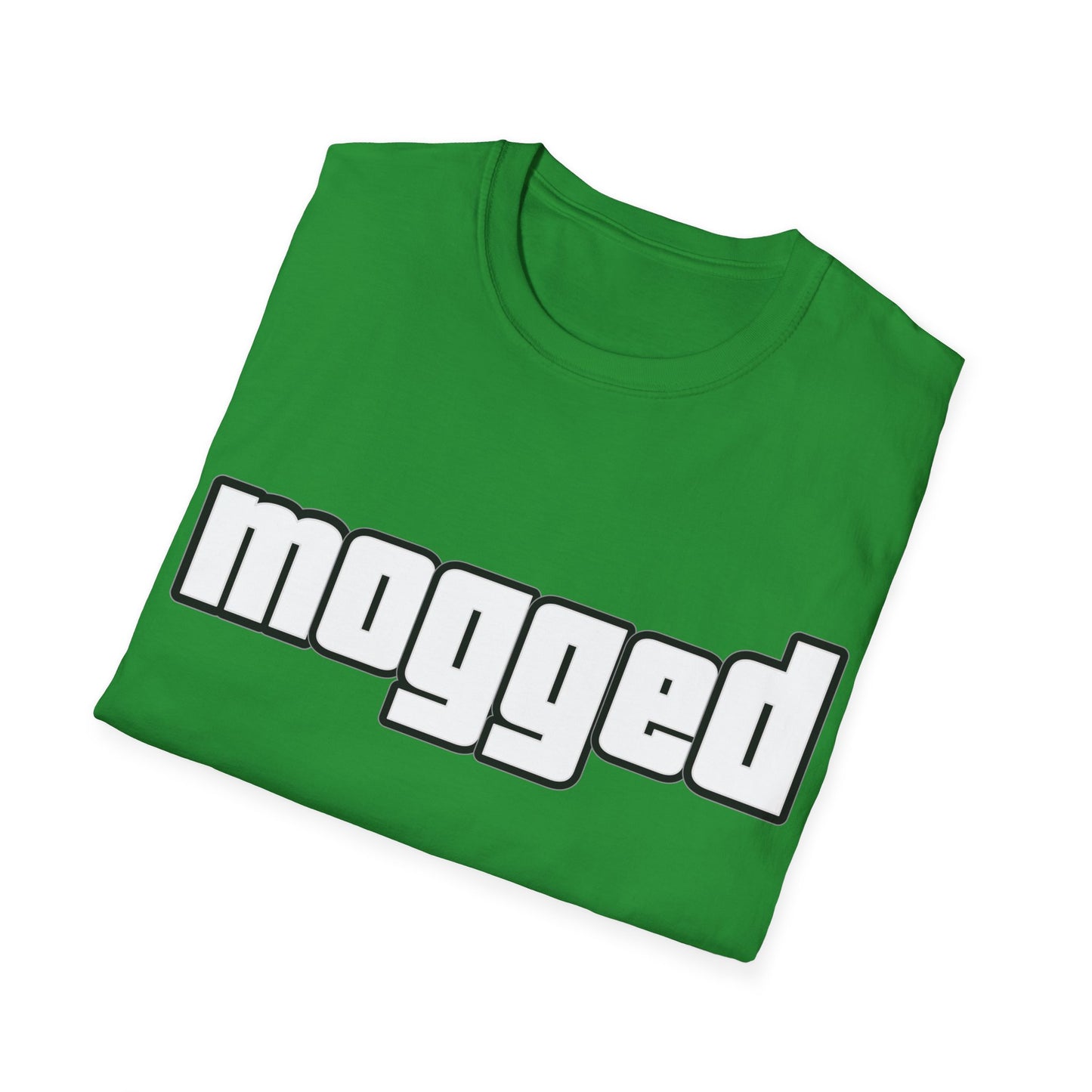 ,,Mogged" Unisex Softstyle T-Shirt - FreakyFits