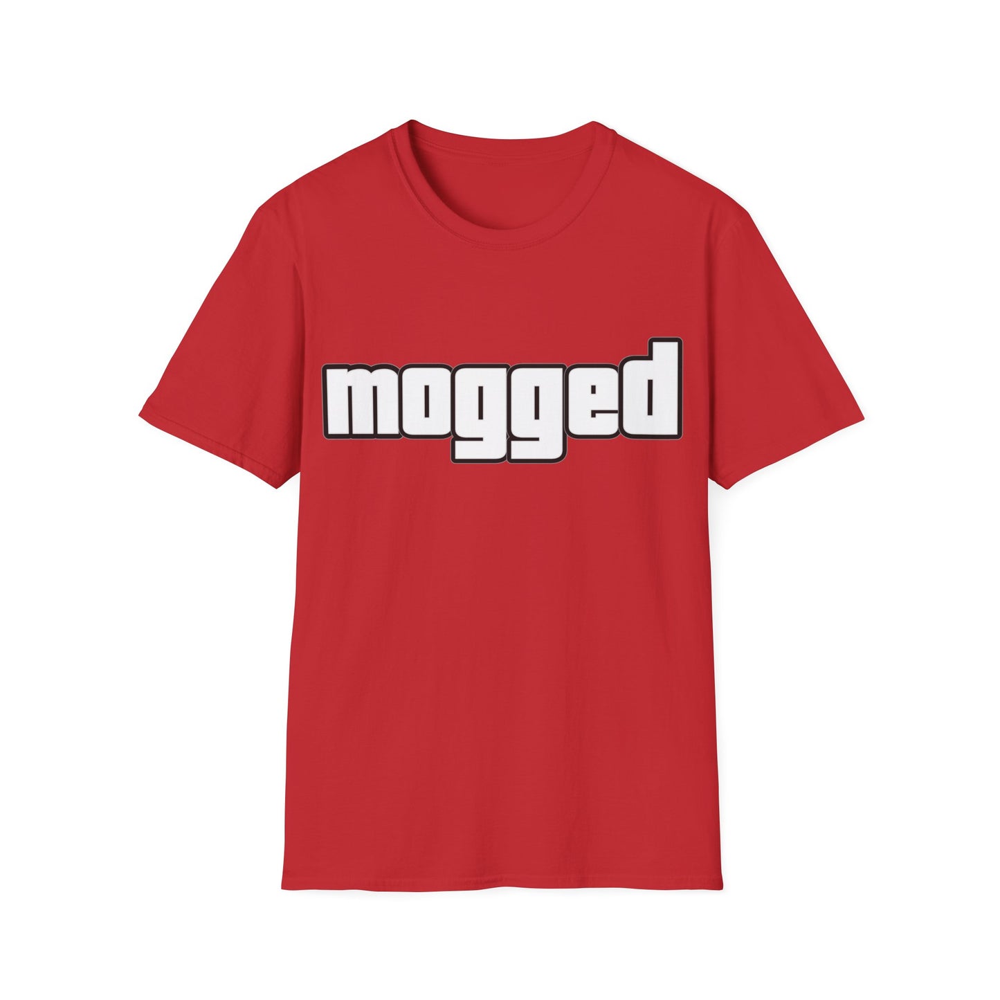 ,,Mogged" Unisex Softstyle T-Shirt - FreakyFits