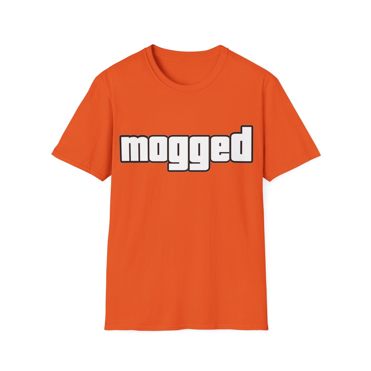 ,,Mogged" Unisex Softstyle T-Shirt - FreakyFits