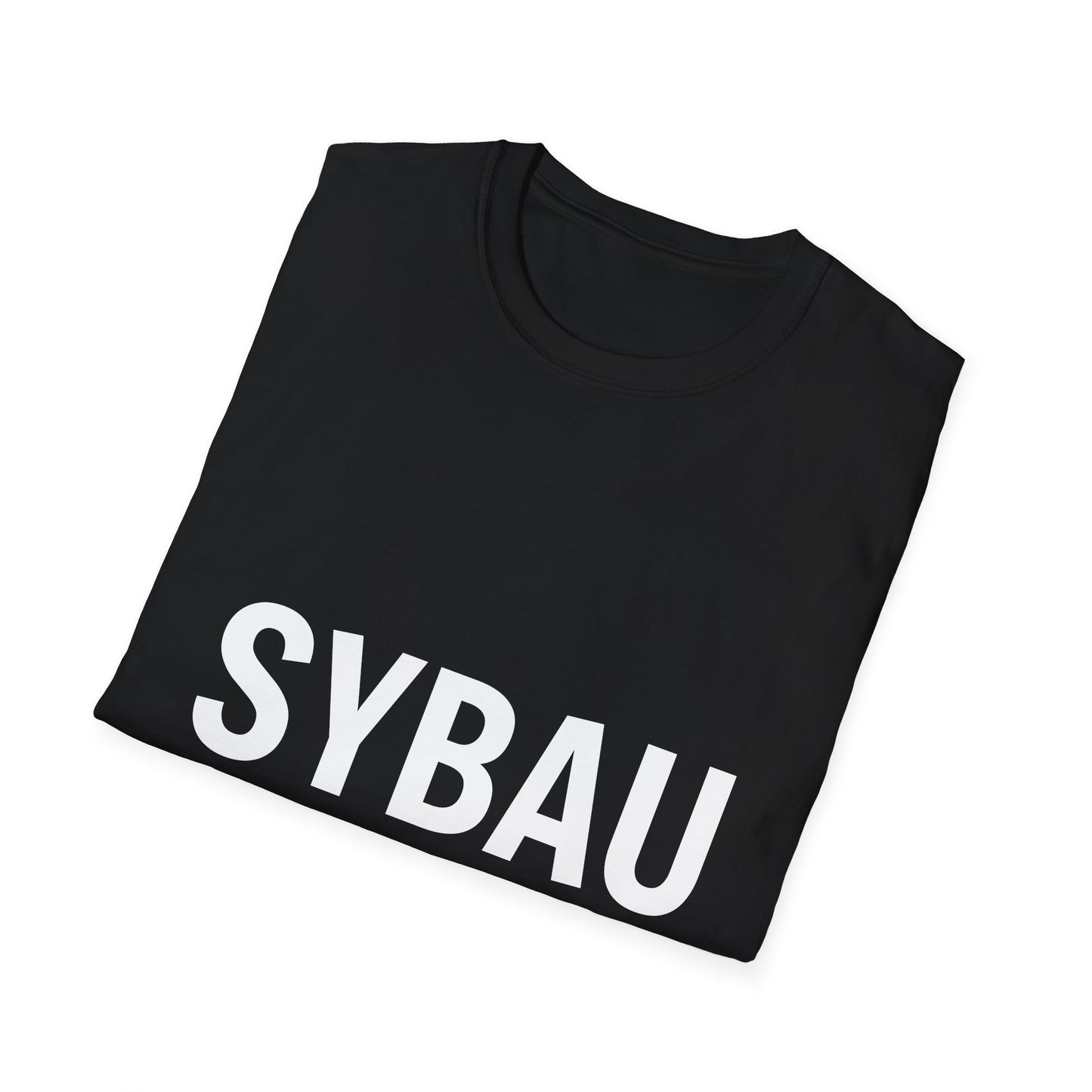 ,,SYBAU 💔" Unisex Softstyle T-Shirt - FreakyFits