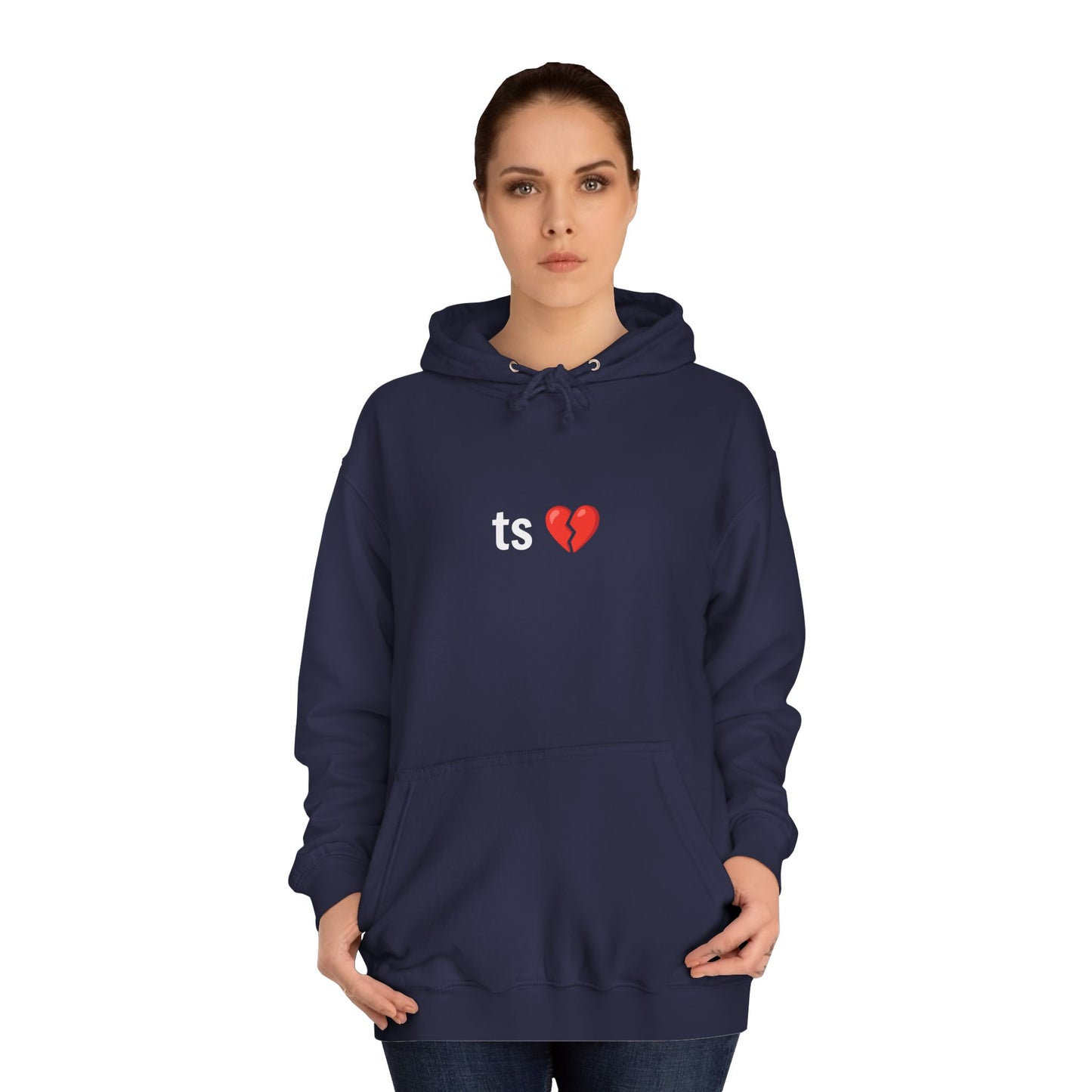 ,,ts π" Unisex College Hoodie - FreakyFits