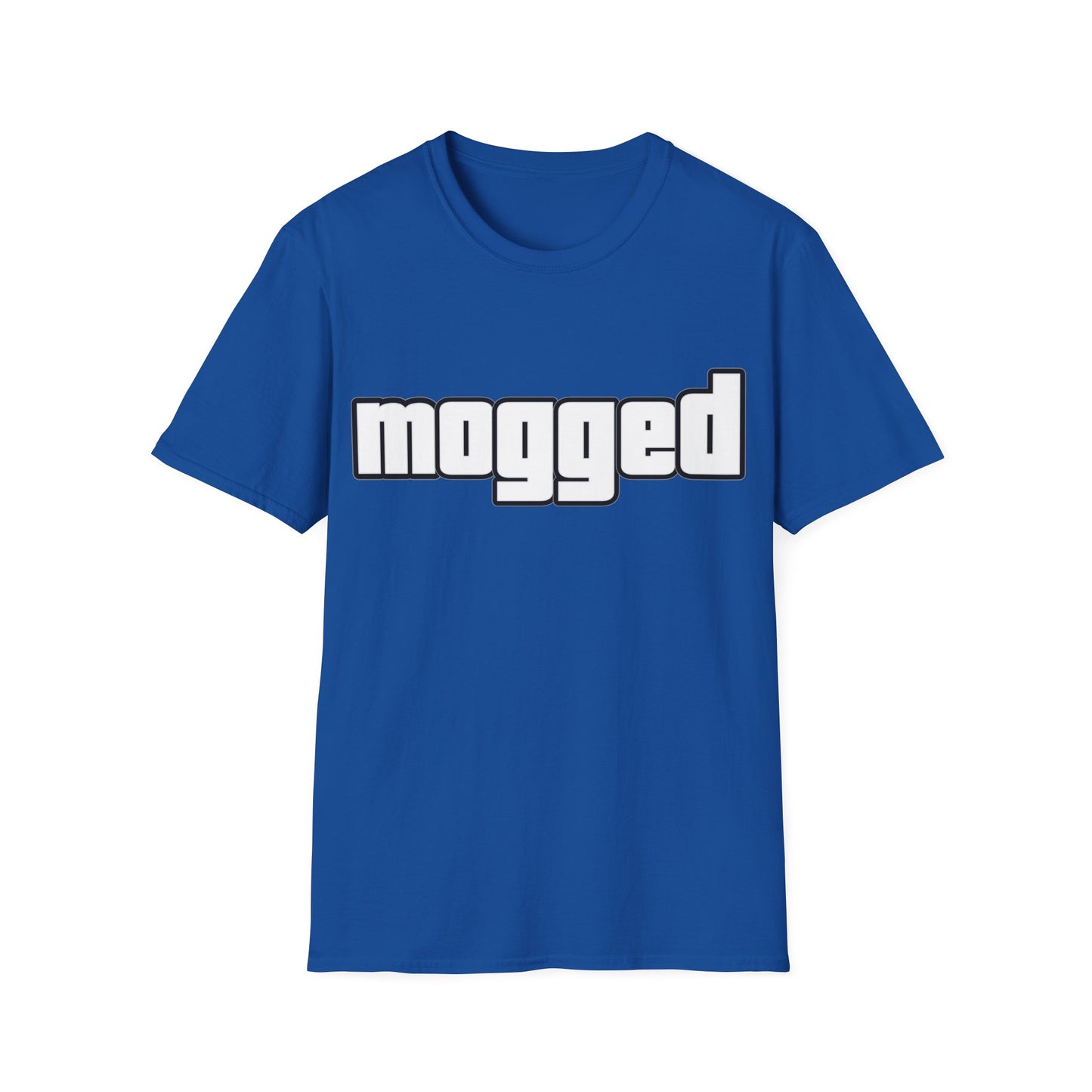 ,,Mogged" Unisex Softstyle T-Shirt - FreakyFits