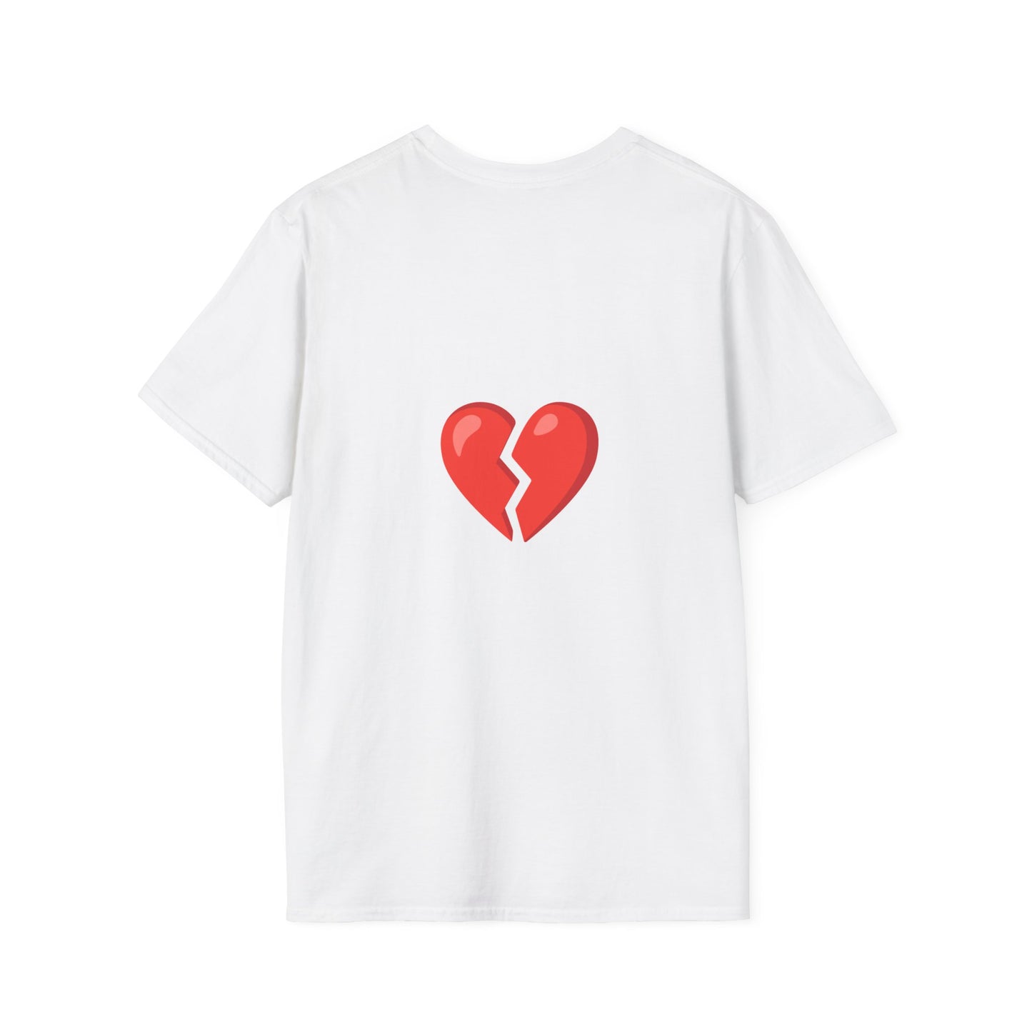 ,,SYBAU 💔" Unisex Softstyle T-Shirt - FreakyFits