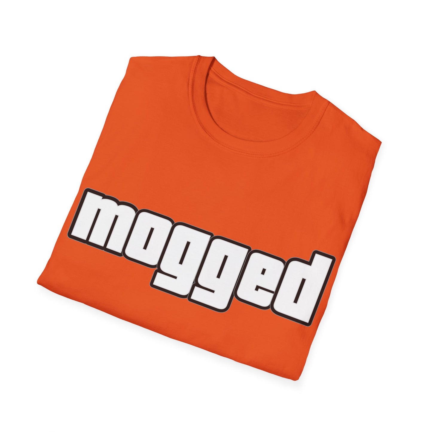 ,,Mogged" Unisex Softstyle T-Shirt - FreakyFits
