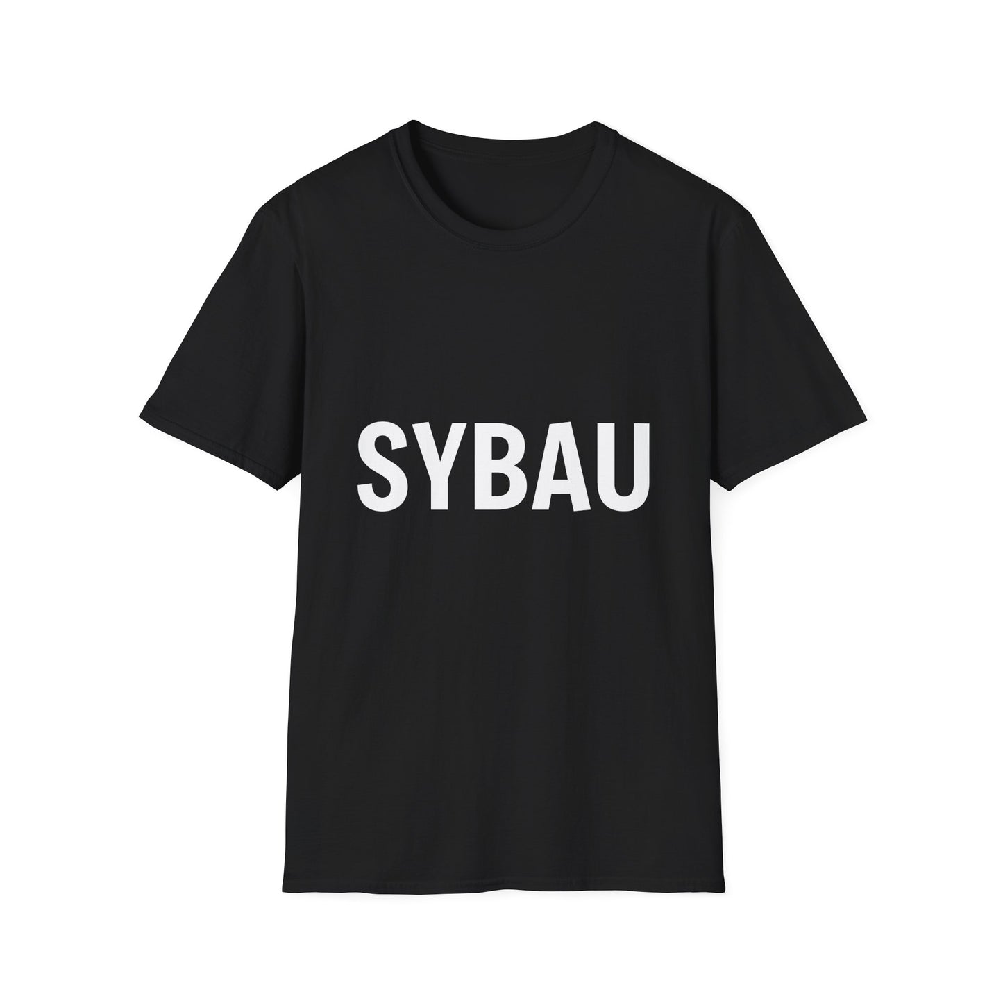 ,,SYBAU 💔" Unisex Softstyle T-Shirt - FreakyFits