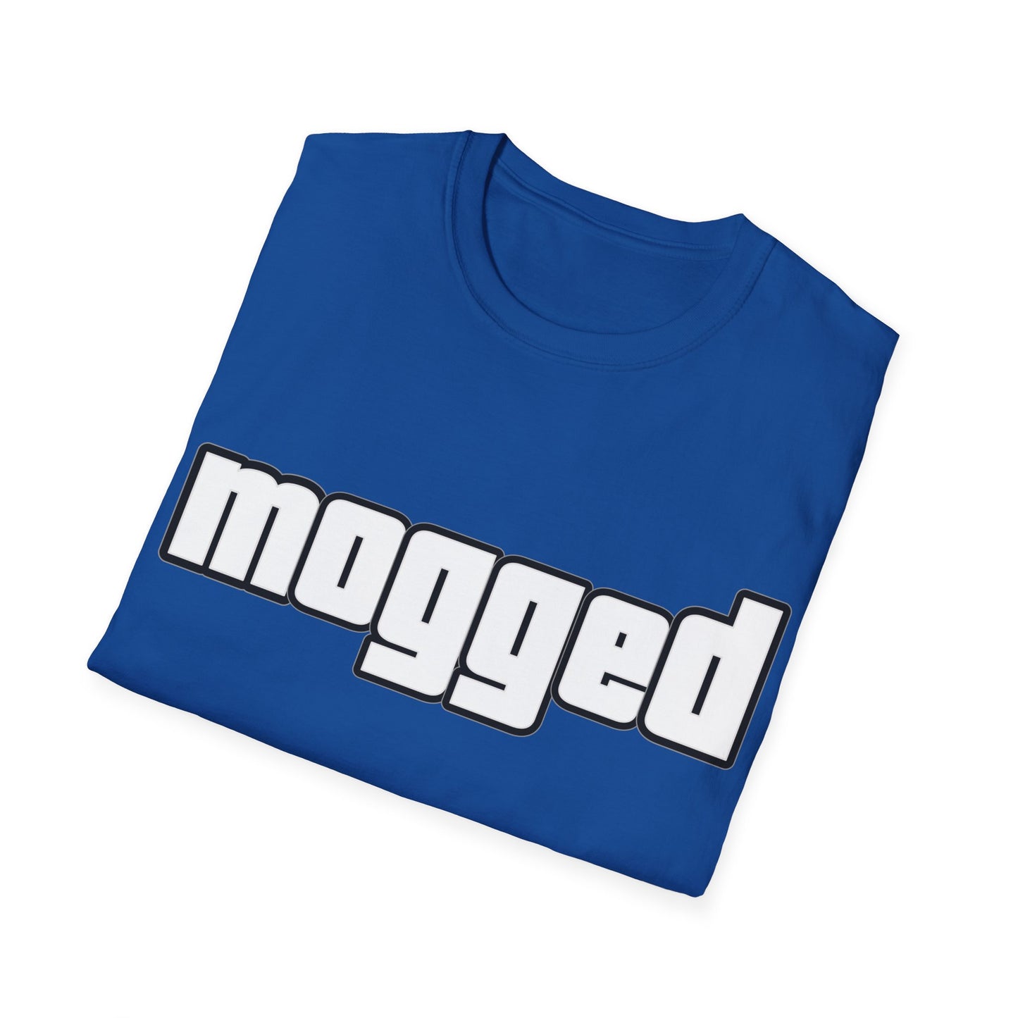 ,,Mogged" Unisex Softstyle T-Shirt - FreakyFits
