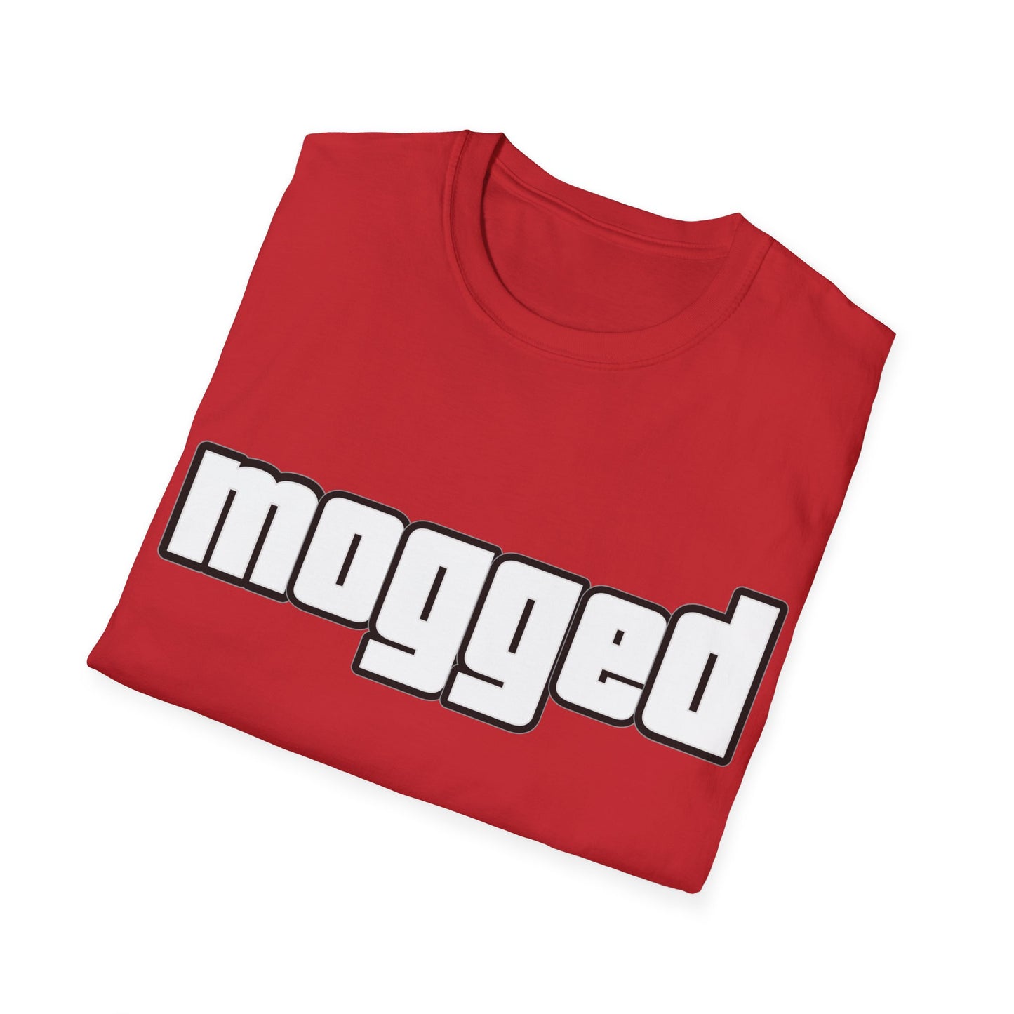 ,,Mogged" Unisex Softstyle T-Shirt - FreakyFits