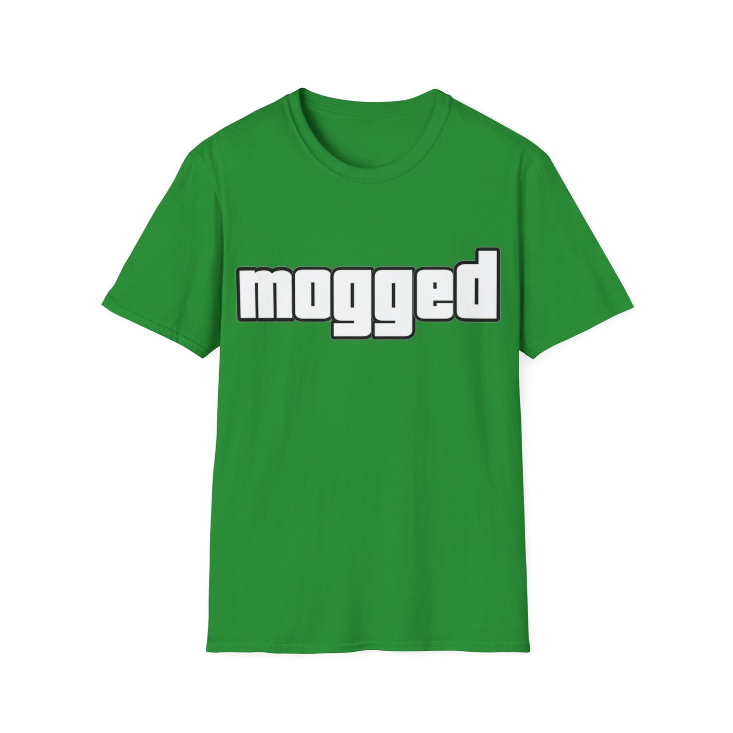 ,,Mogged" Unisex Softstyle T-Shirt - FreakyFits
