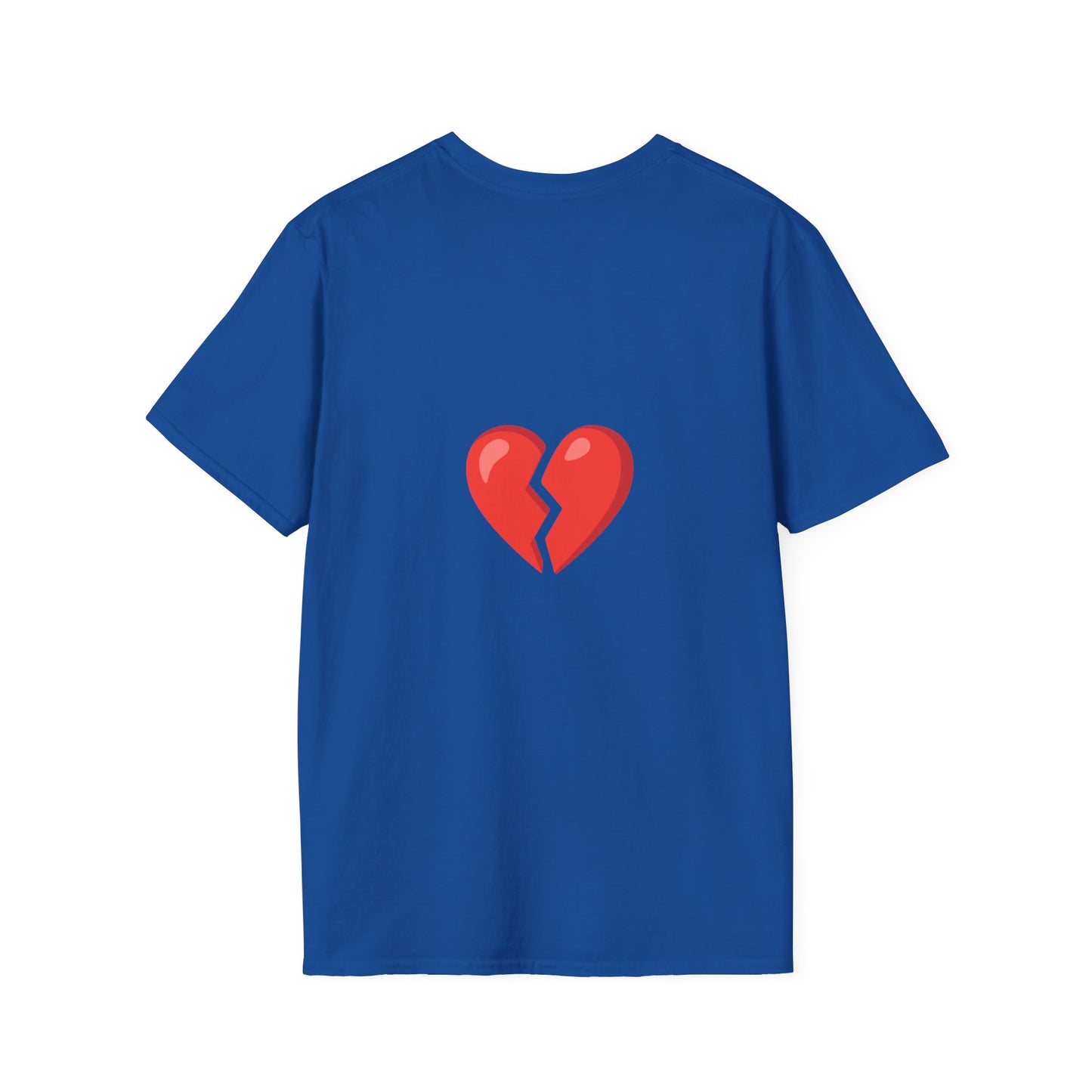 ,,SYBAU 💔" Unisex Softstyle T-Shirt - FreakyFits