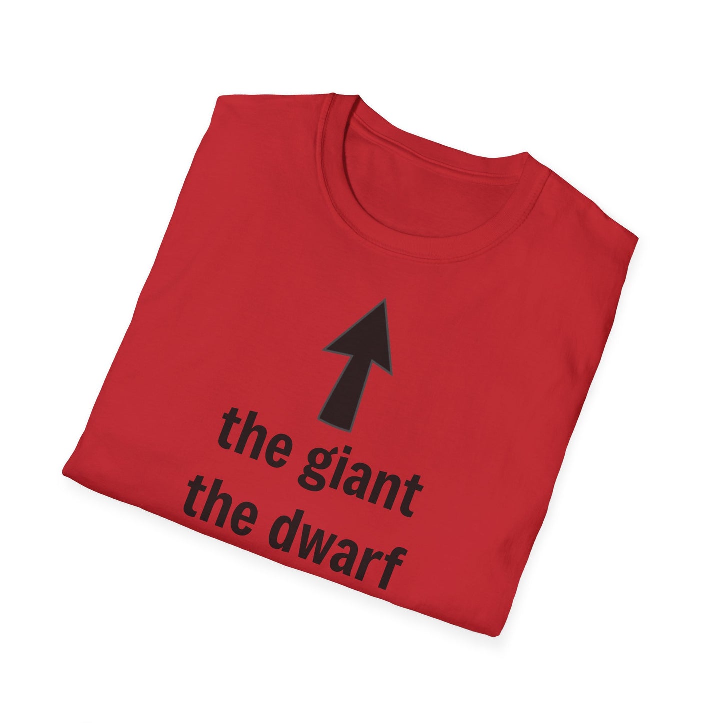 ,,the giant and the dwarf" Unisex Softstyle T-Shirt - FreakyFits