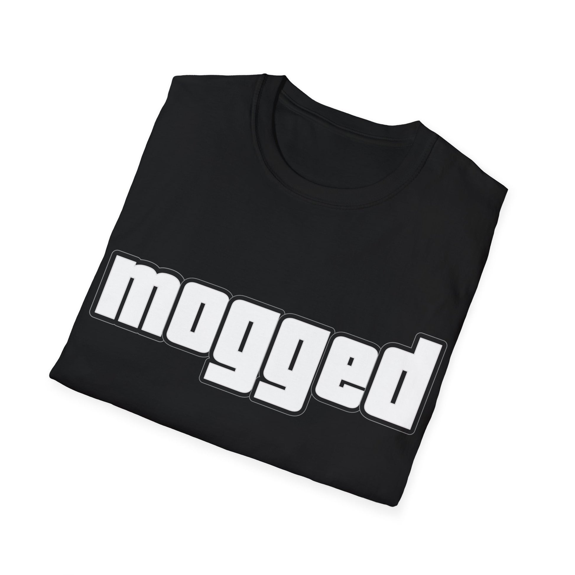 ,,Mogged" Unisex Softstyle T-Shirt - FreakyFits