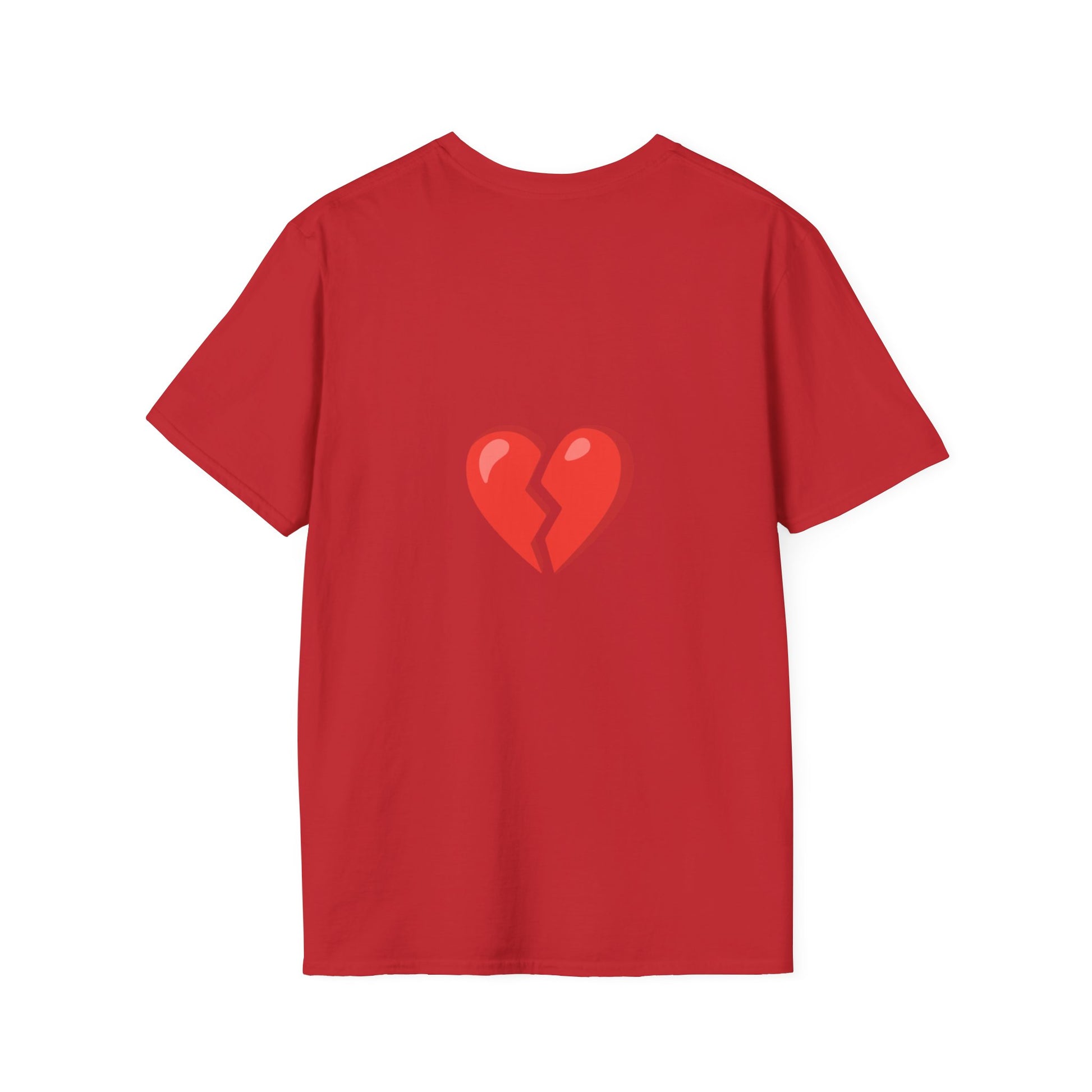 ,,SYBAU 💔" Unisex Softstyle T-Shirt - FreakyFits