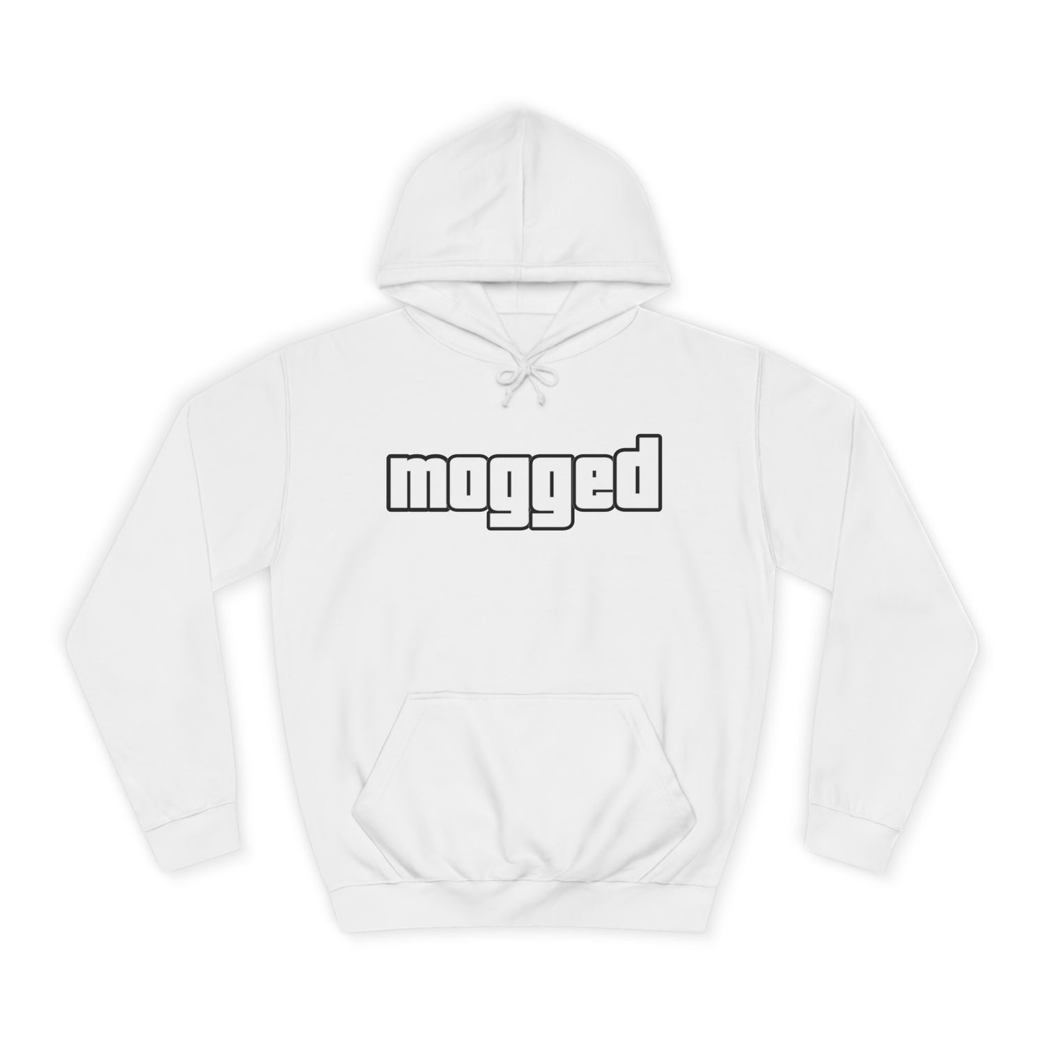 ,,Mogged" Unisex College Hoodie - FreakyFits