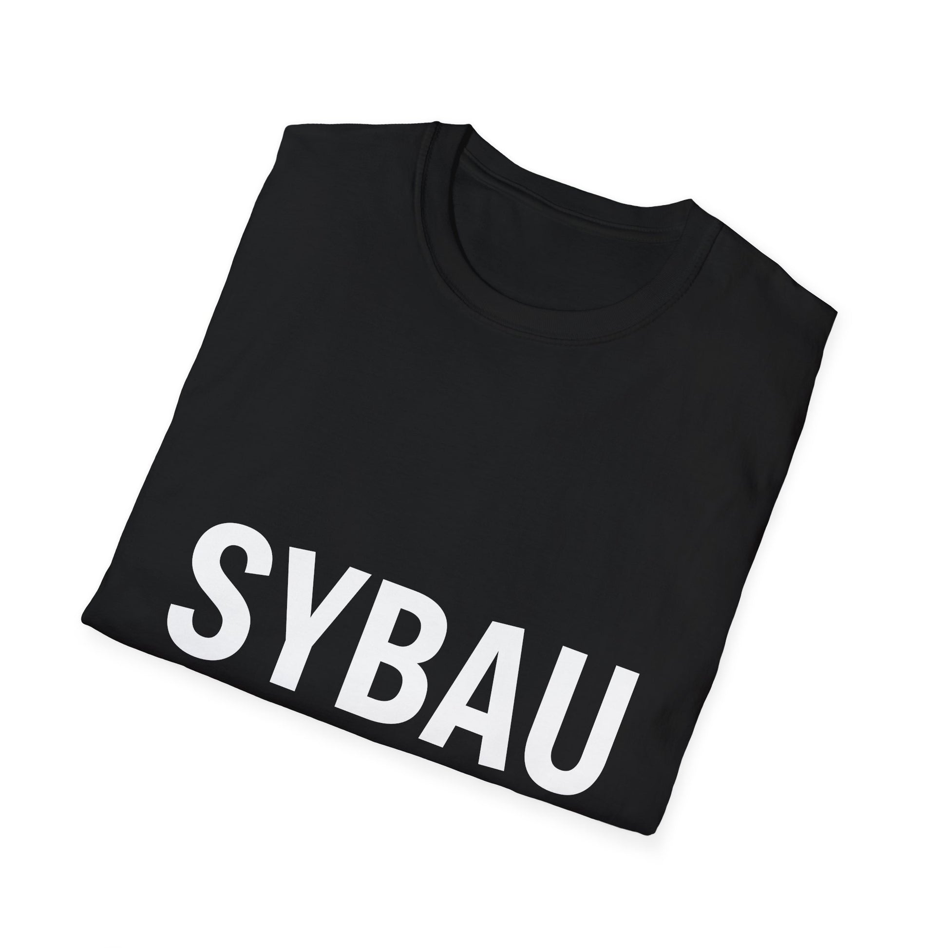 ,,SYBAU 💔" Unisex Softstyle T-Shirt - FreakyFits