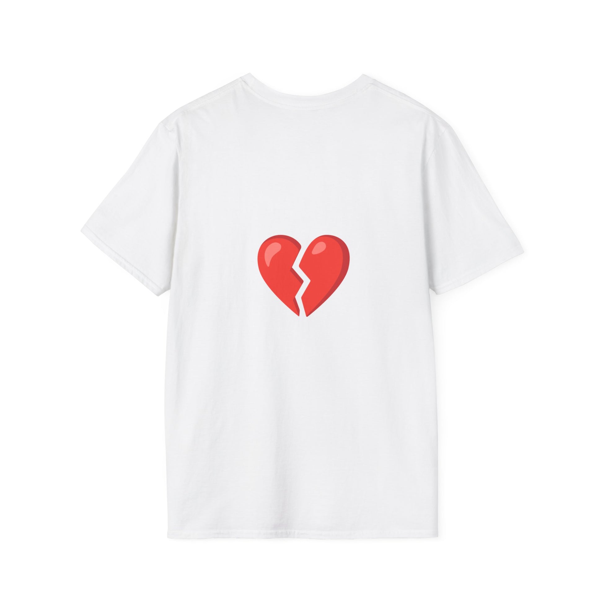 ,,SYBAU 💔" Unisex Softstyle T-Shirt - FreakyFits