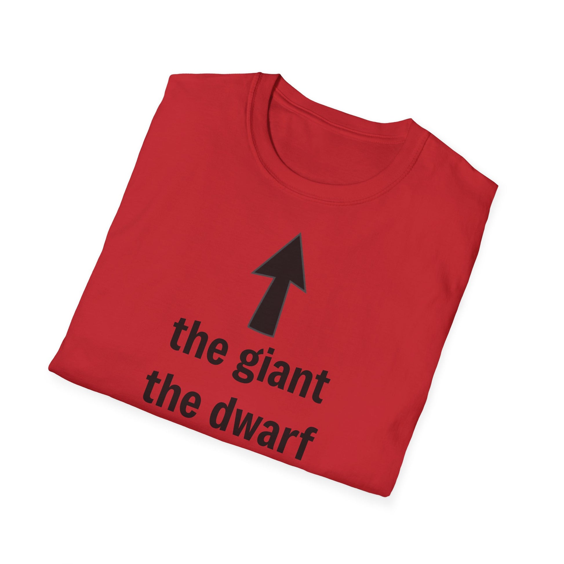 ,,the giant and the dwarf" Unisex Softstyle T-Shirt - FreakyFits
