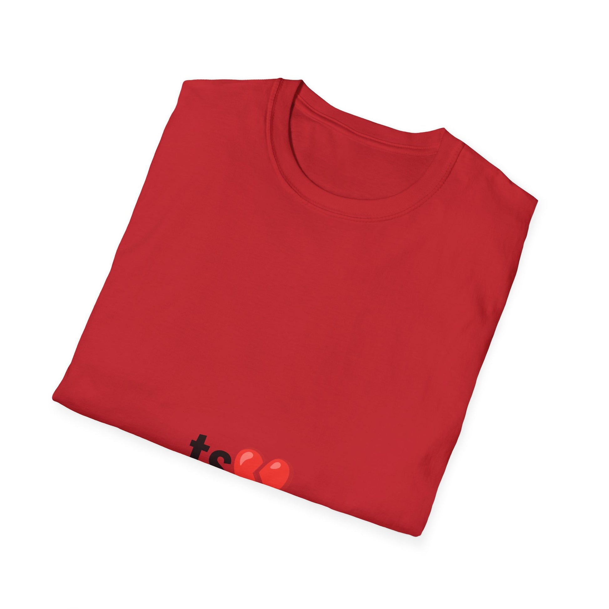 ,,ts 💔" Unisex Softstyle T-Shirt - FreakyFits